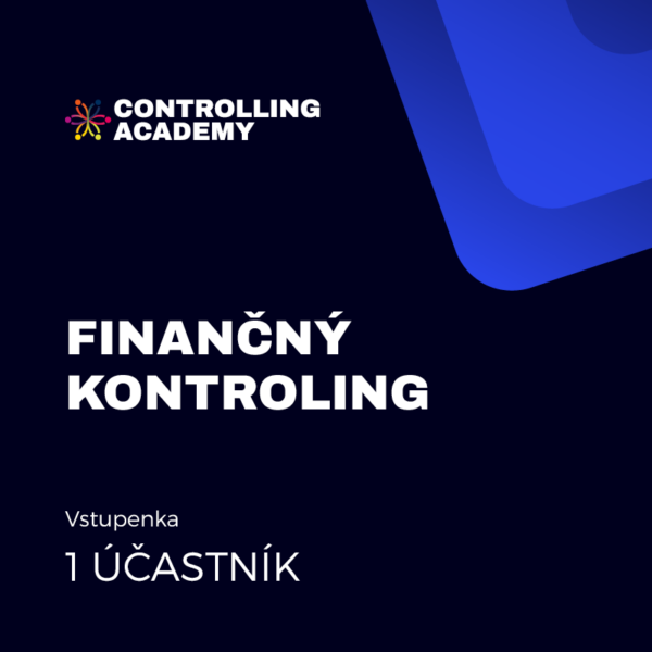 Finančný kontroling 1 ÚČASTNÍK