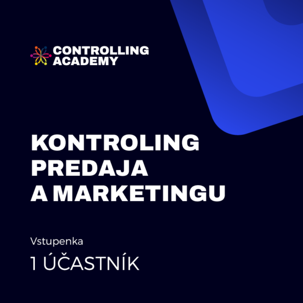 Kontroling predaja a marketingu 1 ÚČASTNÍK